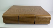 Vintage 3 Drawer Cabinet Cassette Tape Holder Storage - Holds 36 Tapes