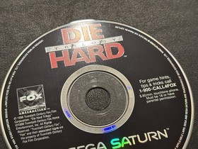 Die Hard Trilogy (Sega Saturn, 1997) Disc Only Tested & Works! Authentic