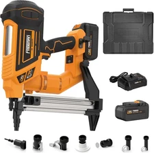 Freeman PE20VCSPN40 20 Volt Cordless and Brushless 1-1/2" Concrete Nailer... 