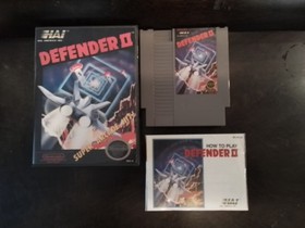 NES Classics Gunsmoke Burgertime Defender 2 with Original Manuals & New Cases