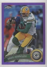 2011 Topps Chrome Retail Purple Refractor 28/499 Greg Jennings #67 2jg