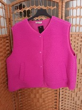 Italy leichte Damen-Weste*Boucle*Pink*Gr. 40,42