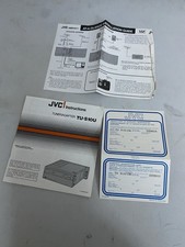JVC OWNERS MANUAL INSTRUCTION BOOKLET FOR TU-S10U / REGISTRATION CARD
