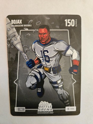 2025 Bo Jackson Battle Arena BOJAX P-8 150 Power Steel PSA Magazine Baseball