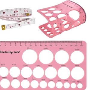 Règles de mamelon, Flange inserts outil de mesure de dimensionnement pour pompe à sein, doux