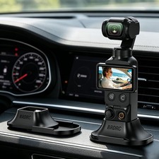 BRDRC Pocket 3 4P Stand Base Mount for DJI Osmo Pocket 4 / Xtra Muse Acessories,