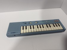 Casio PT-1 Rare Baby Blue Vintage Keyboard Wo...