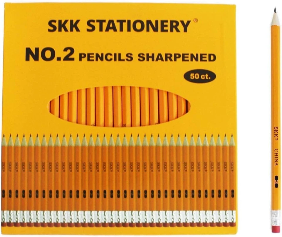 Pre-sharpened Woodcase Pencils - Writing & Drawing Kit - Image 4 of 4