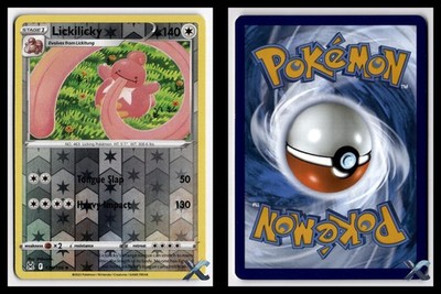 LICKILICKY REVERSE HOLO LOST ORIGIN 139/196 NM/M UC POKEMON E013