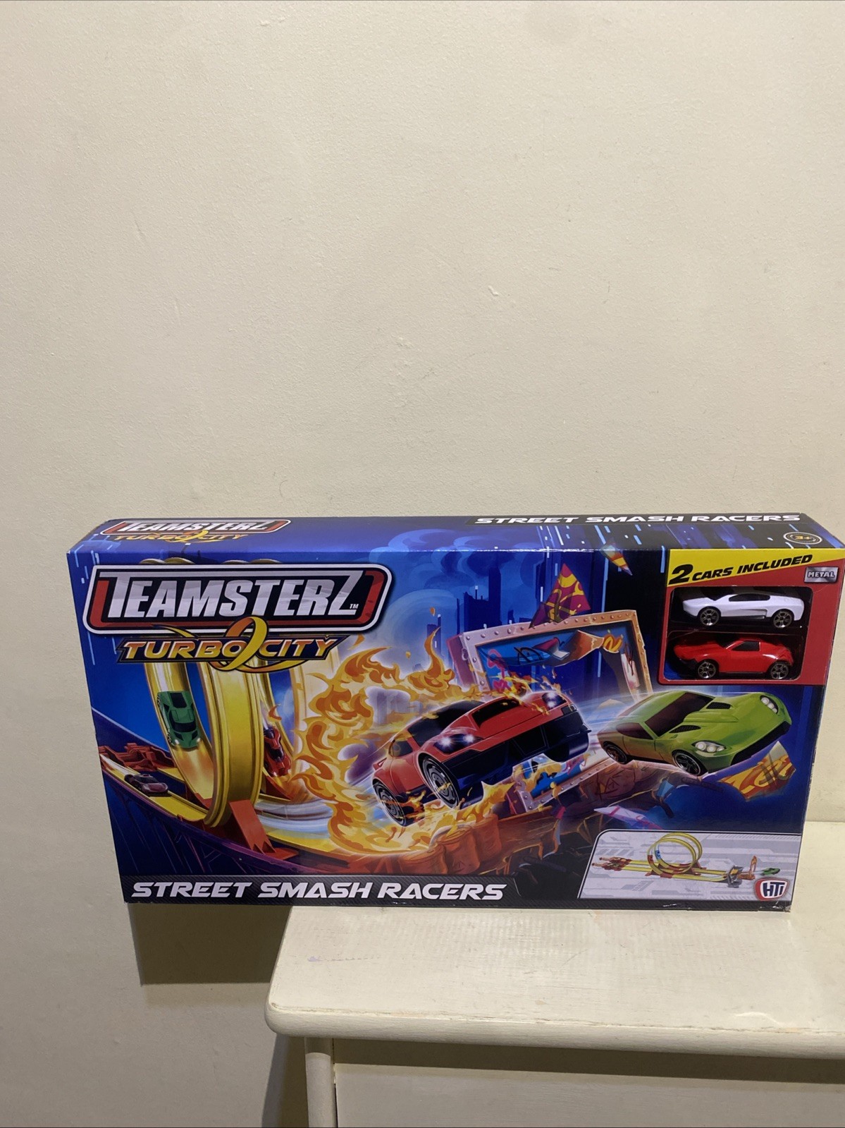 Teamsterz Turbo City Street Smash Racers Vehicle toy - 2 cars included
