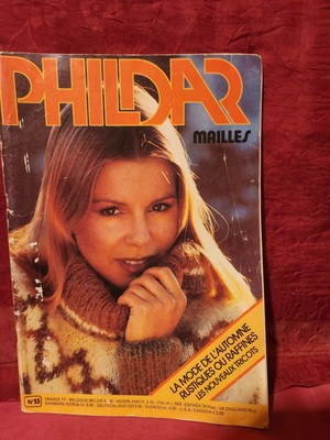 Phildar Katalog Nr. 53 Herbstmode rustikal oder raffiniert REF E3