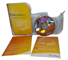 MICROSOFT Office Outlook 2007 Win32 English cd Genuine