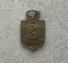 1941 Pittsburgh Sun Telegraph Tournament Bronze Pendant Token CS L2