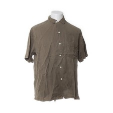 Portuguese Flannel, Kurzarmhemd, Größe: L, Grün, Lyocell, Flanell, Herren #P08