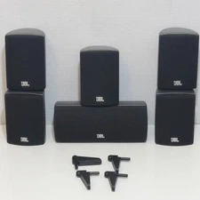 5x JBL Satellite Surround Sound Speakers 136SISAT & 1x JBL 136SICEN & 4x Lever