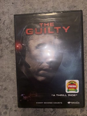 The Guilty (DVD, 2018) New / Sealed; ''Every Second Counts''