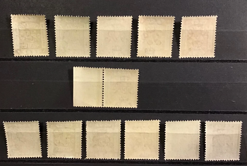 PALESTINE 1918 early mint stamp SG 5 to SG 15 MNH Gen2 - Image 3 of 3