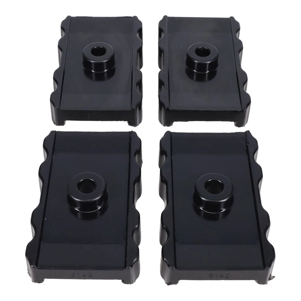 Polygraphite® Rear Leaf Spring Pads 1973-1976 DODGE Polara PLYMOUTH Fury Fury I - Image 4 of 4