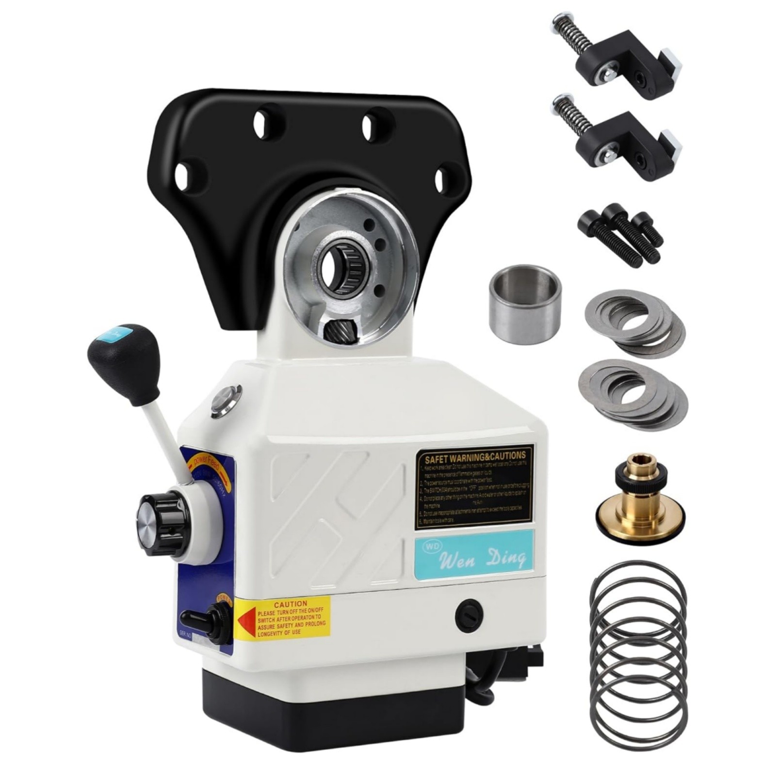 Power Feed Z-Axis for Bridgeport Knee Type Mill Machine 450 in-lb Torque 200RPM