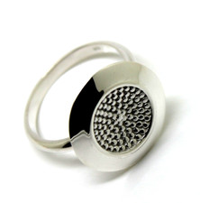 Size V Sterling Silver 925 Sunflower Ring Free Express Post