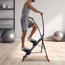 Stair Stepper Vertical Exercising Climber Full-Body Workout for Home Gym Use