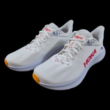 Hoka Solimar White/Sea Ice Women's Running Shoe Size 10B