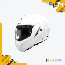Casque moto Modulable Airoh MATHISSE II L SOLIDE Blanc