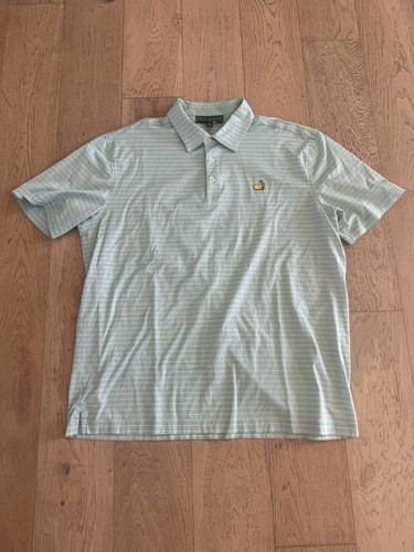 Masters Collection Mens Striped Polo Shirt XL