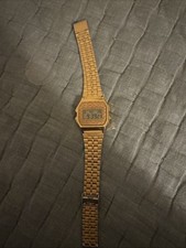 Gold Vintage Casio Watch