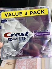Crest 3D White Brilliance Toothpaste 4.6 Oz Pack Of 3 Vibrant Peppermint Flavor