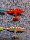 4 VINTAGE METAL AIRPLANES WITH  MAGNETS On The Back Side Of Of Each Of THEM. — photo 5