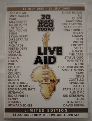 DVD Live Aid - heute vor 20 Jahren 2005