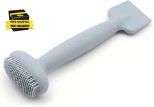 2-In-1 Silicone Face Cleansing Brush, Double-Ended Facial Scrubber for Cleansing