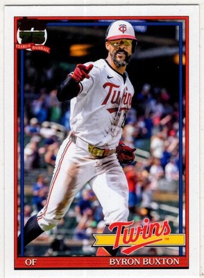 2026 Topps Series 1 Baseball Byron Buxton No. T91-92 Minnesota Twins
