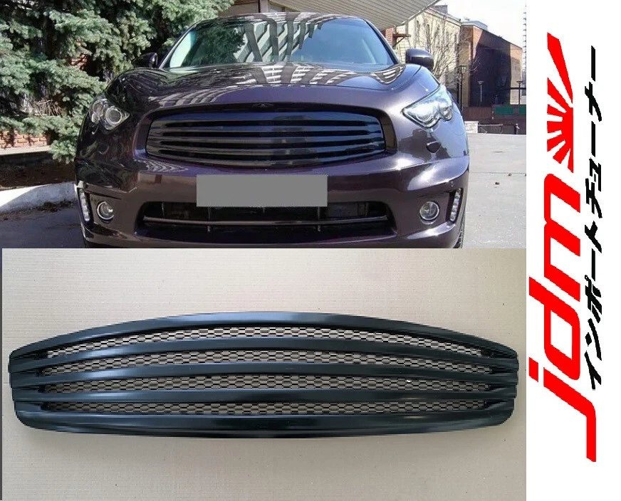 for Infiniti Fx35 Fx37 Fx50 mesh grille sport abs plastic 2009-2011 S51 2gen Foto 2 de 4