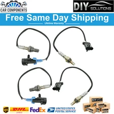 TRQ Upstream & Downstream Oxygen Sensor Set 4pc For 1996-2002 Chevy GMC Cadillac