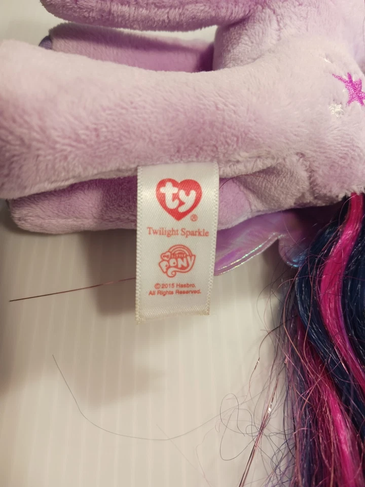 Ty My Little Pony PRINCESAS Luna y Crepúsculo Brillo Lote de 2 Foto 4 de 4