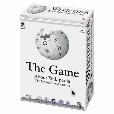 The Game About Wikipedia The Online Encyclopedia New In Box  #91201
