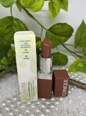 CLINIQUE Even Better Pop Lip Colour Foundation Lipstick 13 CLOSER 3,9g *neu* ❤️