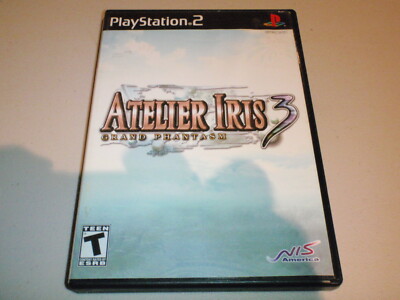 Atelier Iris 3 Grand Phantasm PlayStation 2 PS2 Complete Manual & Registration