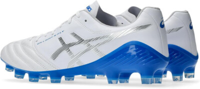 ASICS Soccer Shoes DS LIGHT X-FLY 5 White Silver 1101A047 US9.5