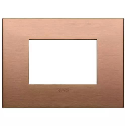 VIMAR ARKE - PLACCA CLASSIC 3M RAME SPAZZOLATO