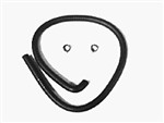 1962 - 1976 Chevy Pcv Valve Hose Kit With Molded 90 Degree Elbow