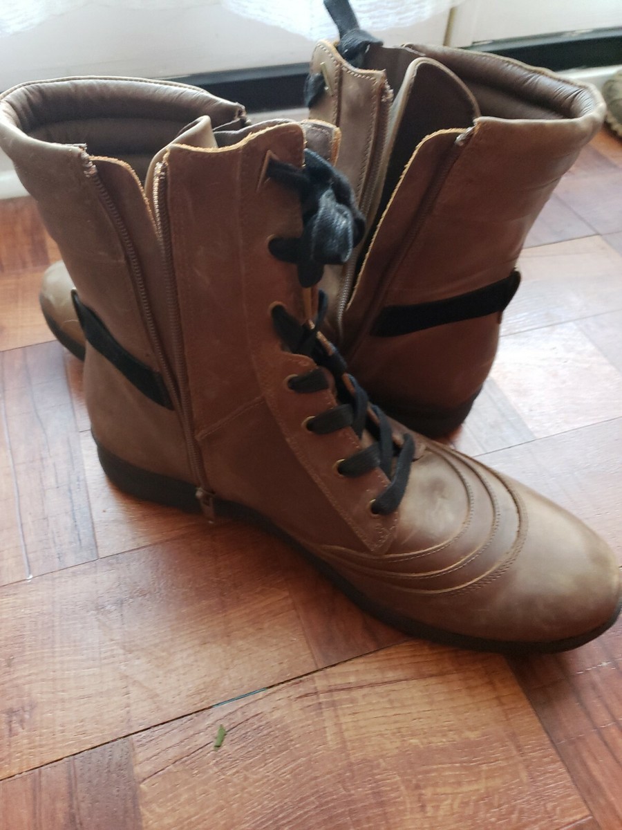 LGND- brown color mens size 13 boots foortwear NEW lace up  display picture 1
