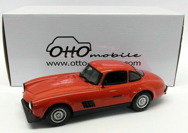 Mercedes 300SL AMG W198 Coupe 1974 Rot OttOmobile OT311 1/18 Benz Resin 1500 PC-image