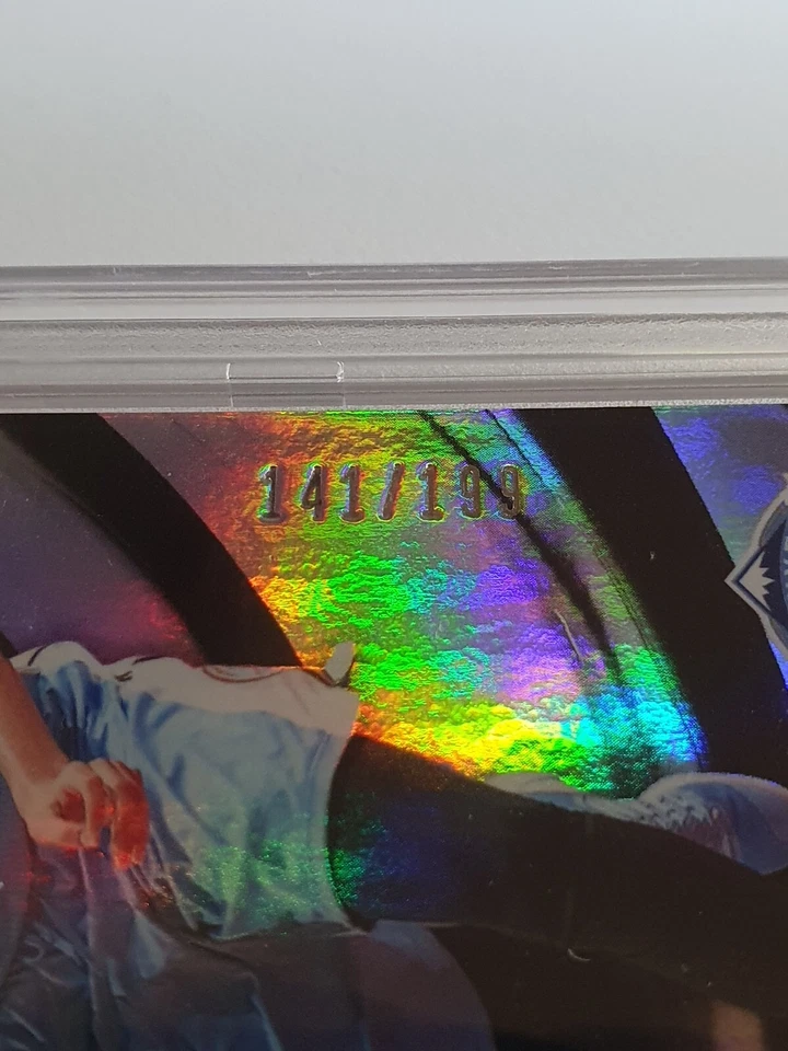 2017 Totally Certified Nikola Jokic #PATCH /199 Game Worn Jersey - PSA 9 (POP 1) - Image 3 of 4