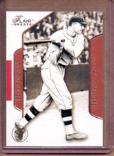 2003 FLAIR GREATS HEINIE MANUSH  #95 (NM-NM/MT)