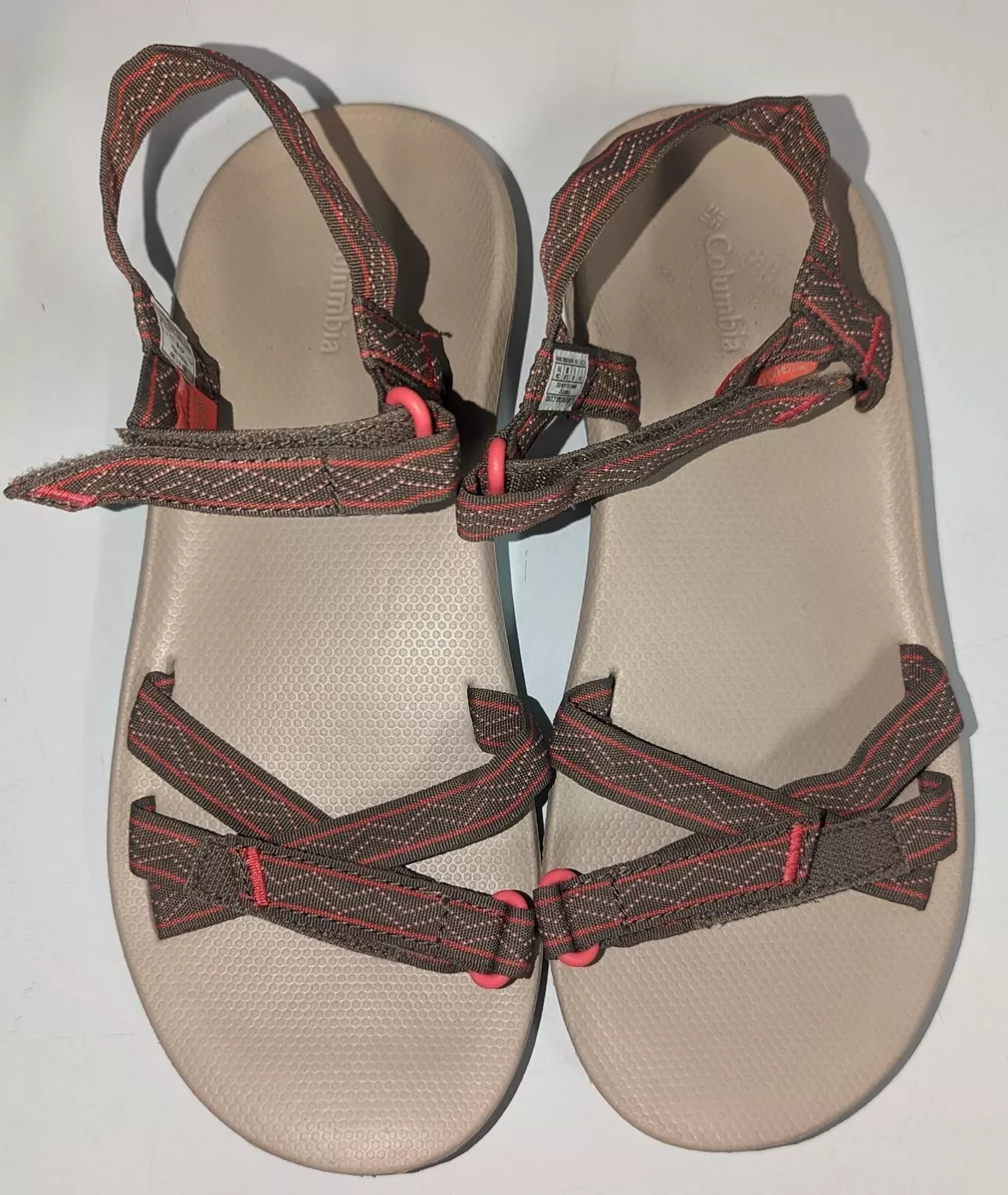 Columbia Wave Train Sport Sandals Women s Size 7 Sand Coral BL4530