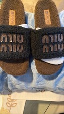 Women's winter warm; black and coffee color, size 9