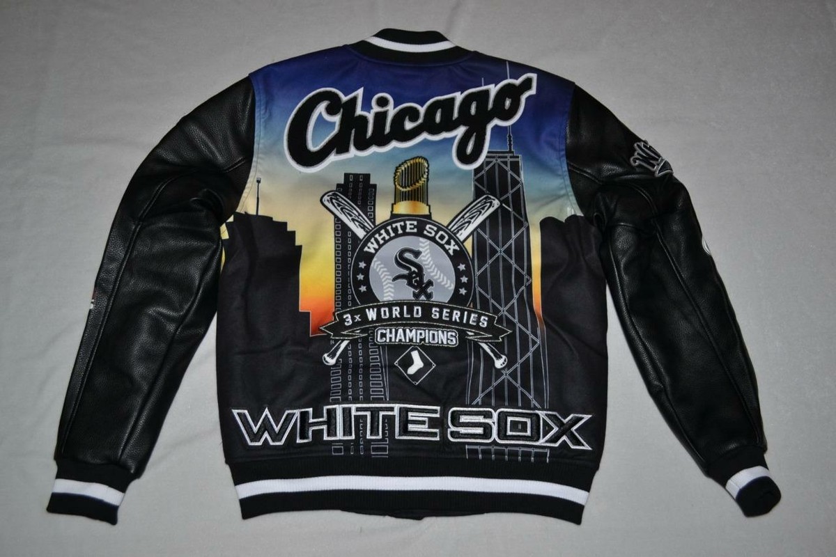 PRO STANDARD Men's CHICAGO WHITE SOX Black REMIX Varsity